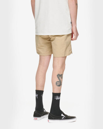 Stussy - Big Stock Watershort - Khaki Shorts Stussy   