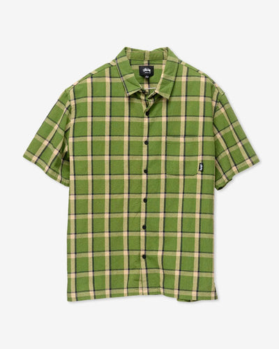 Stussy - Burke Pocket Shirt - Green Shirts Stussy   