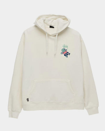 Stussy - Dollie Fleece Hood - Pigment White Hoodies Stussy   