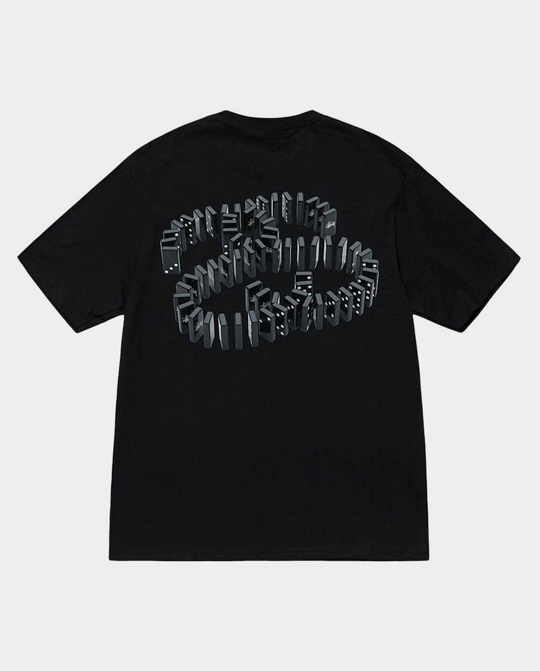 Stussy - Dominoes T-Shirt - Black T-Shirts Stussy   