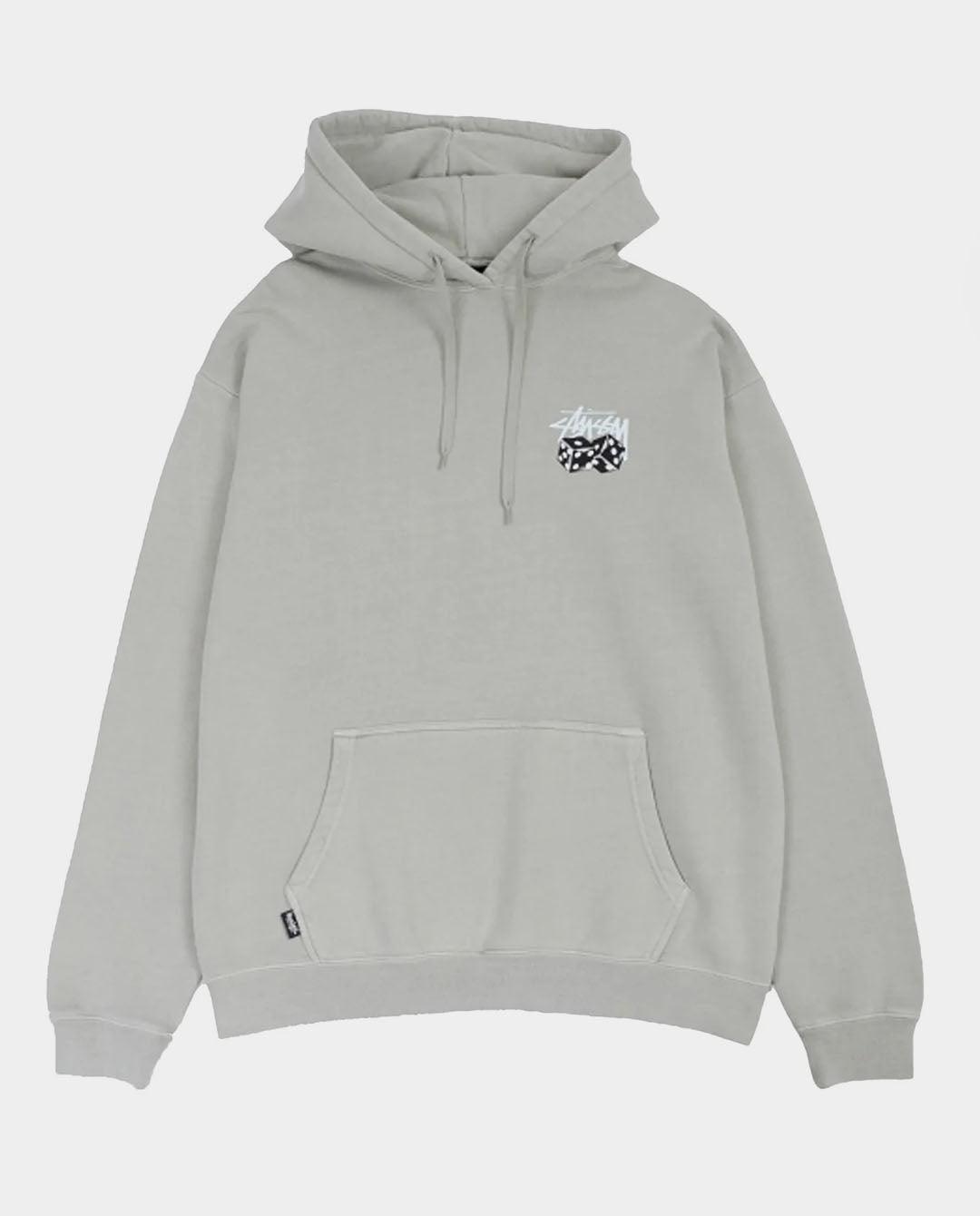 Stussy - Pair Of Dice Hood - Pigment Olive Hoodies Stussy   