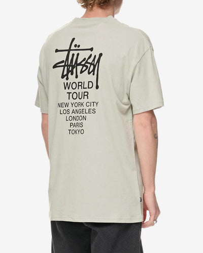 Stussy - Solid World Tour LCB Tee - Stone T-Shirts Stussy   