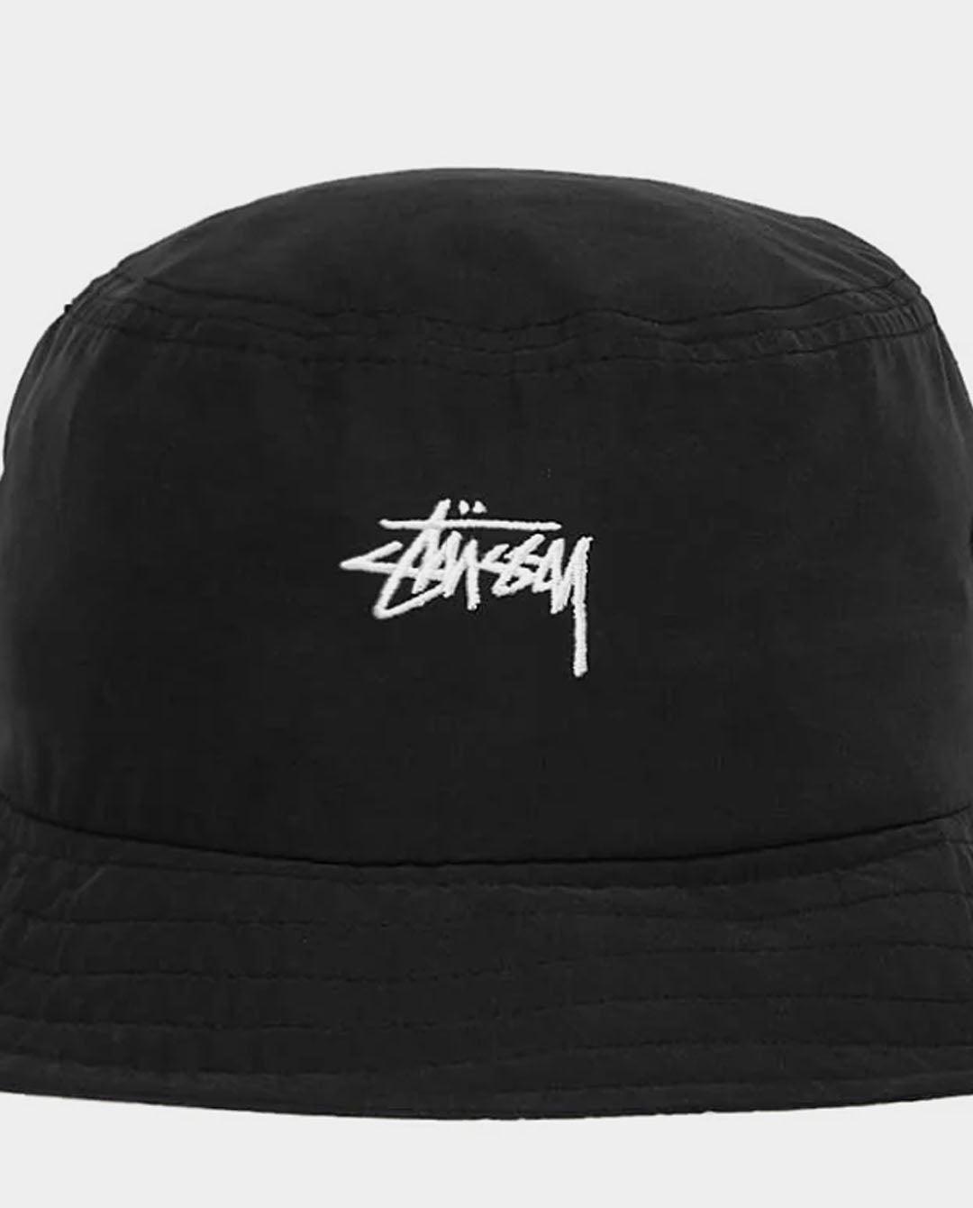 Stussy - Stock Bucket Hat - Black Hats Stussy   