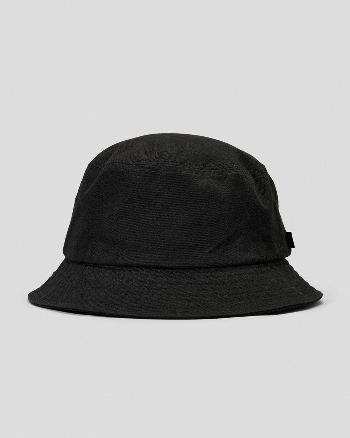 Stussy - Two Dice Washed Bucket Hat - Black Hats Stussy   
