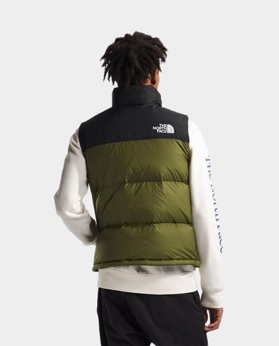 The North Face - 1996 Retro Nuptse Vest - Forest Olive Jackets The North Face   