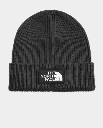 The North Face - TNF Logo Box Cuff Beanie - TNF Black Beanie The North Face   