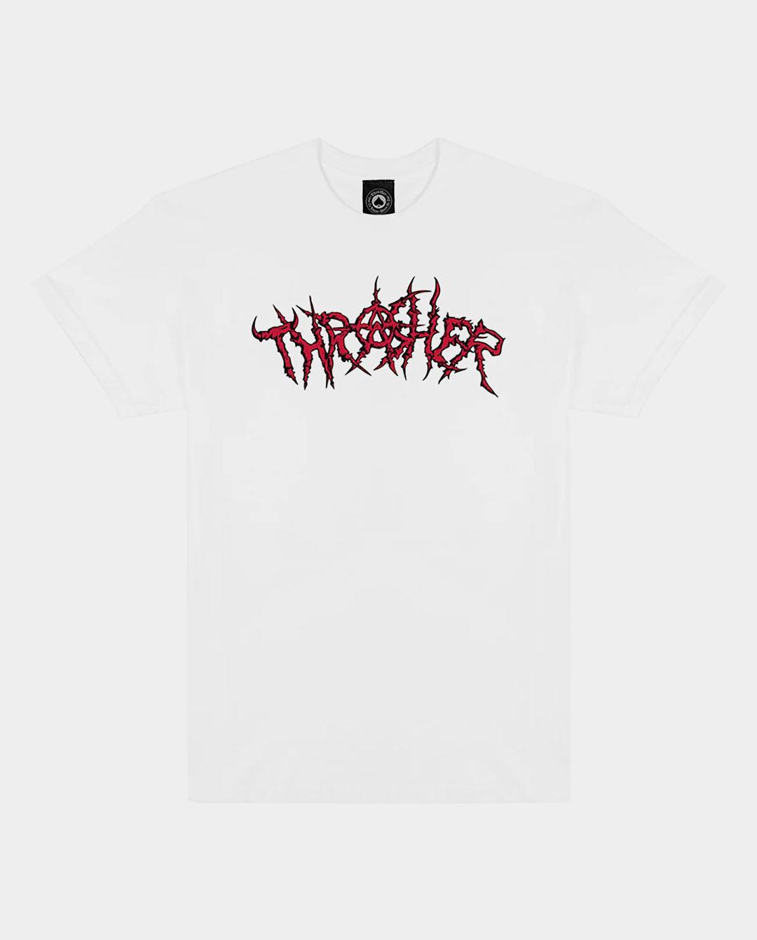 Thrasher - Thorns T-Shirt - White T-Shirts Thrasher   