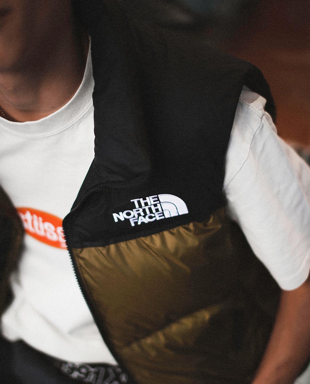 The North Face - 1996 Retro Nuptse Vest - Forest Olive Jackets The North Face   