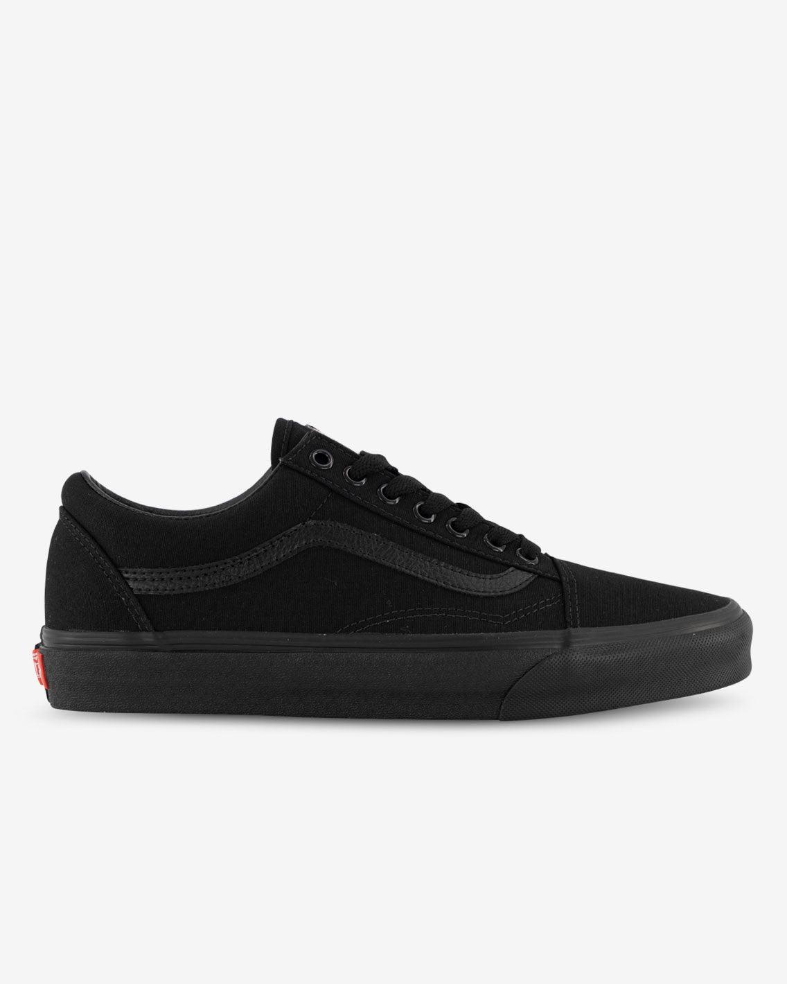 Vans - Old Skool Canvas - Black / Black Shoes Vans   