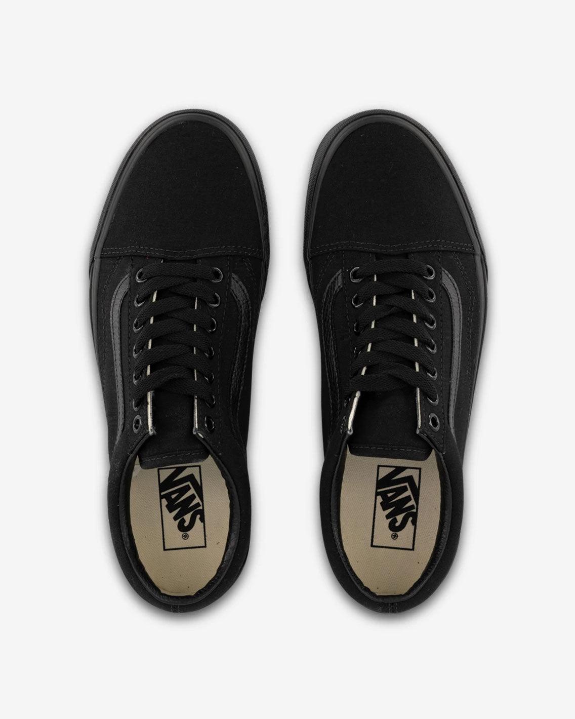 Vans - Old Skool Canvas - Black / Black Shoes Vans   