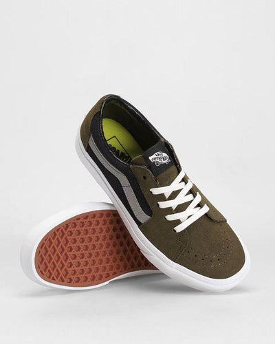 Vans - SK8-Low 2-Tone - Olive / Black Shoes Vans   