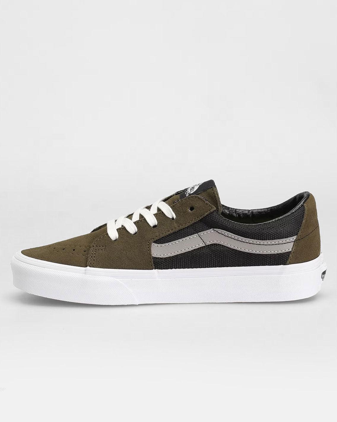 Vans - SK8-Low 2-Tone - Olive / Black Shoes Vans   