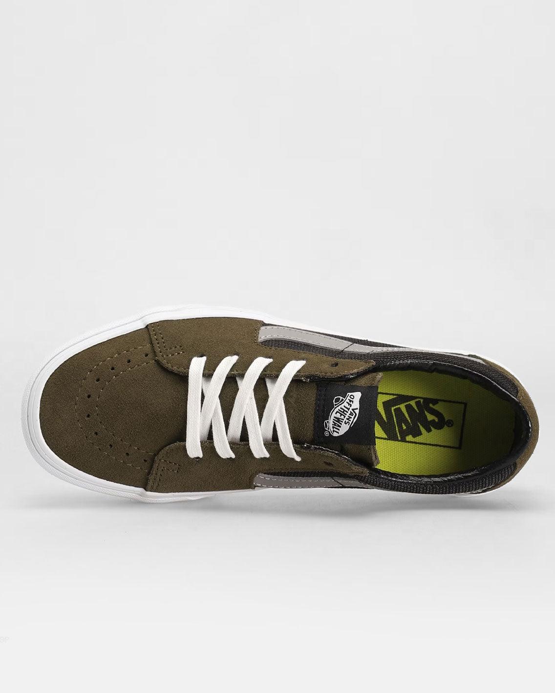 Vans - SK8-Low 2-Tone - Olive / Black Shoes Vans   