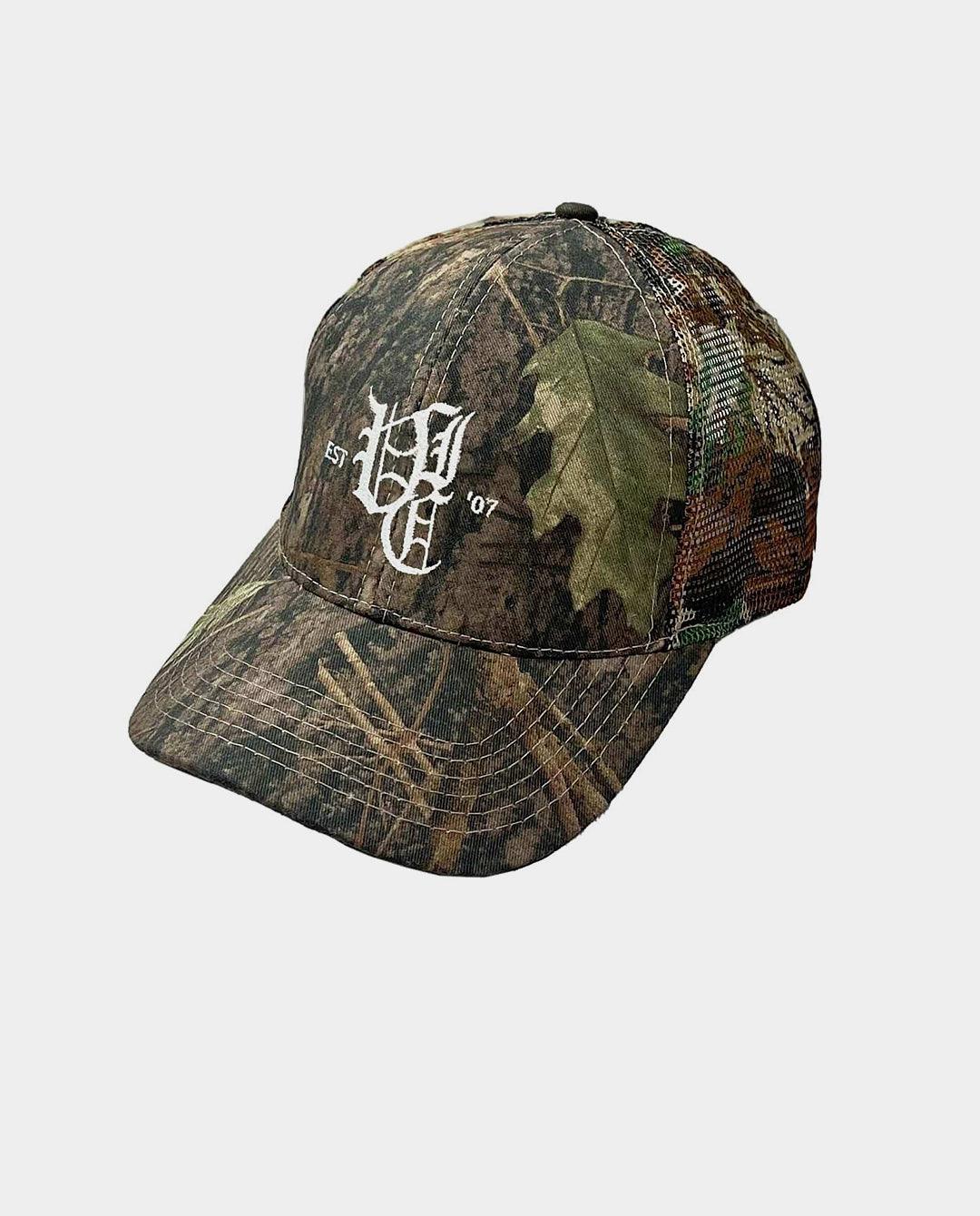 Vic - Old English Realtree Trucker Hat - Camo Hats Vic   