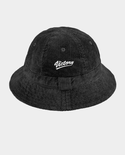 Vic - Player Cord Bucket Hat - Black Hats Vic   