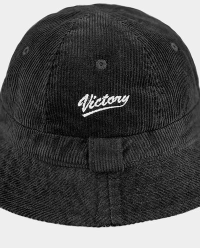 Vic - Player Cord Bucket Hat - Black Hats Vic   