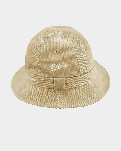 Vic - Player Cord Bucket Hat - Tan Hats Vic   