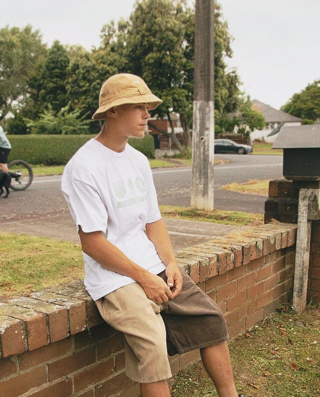 Vic - Player Cord Bucket Hat - Tan Hats Vic   