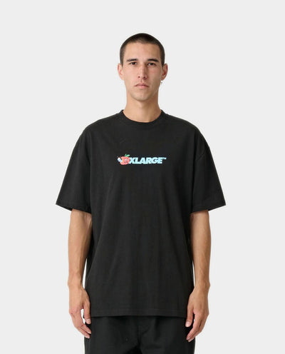 XLarge - Apples T-Shirt - Black T-Shirts Xlarge   