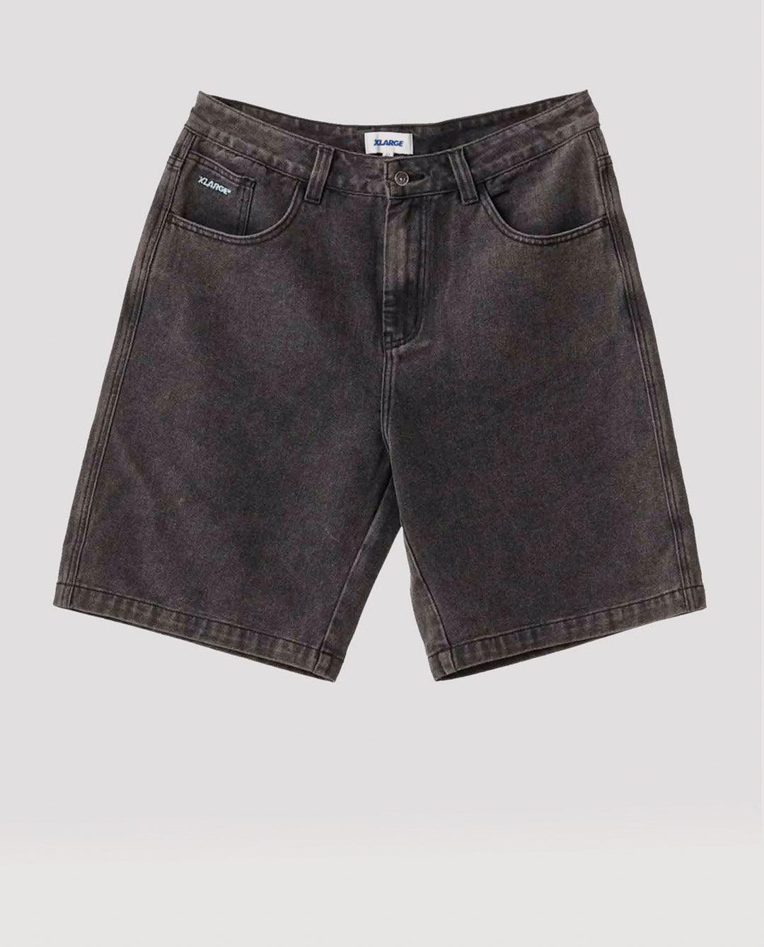 XLARGE - Bull Denim 91 Short - Washed Black Shorts Xlarge   