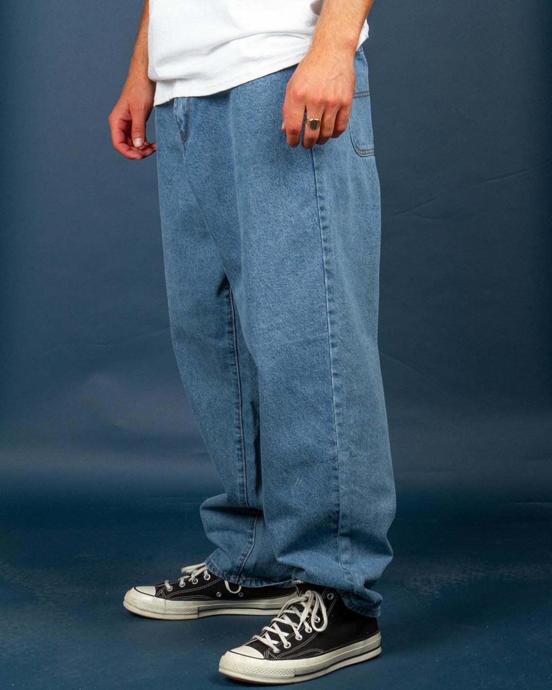 Butter Goods  - Santosuosso Denim Pants - Washed Indigo Pants Butter Goods   