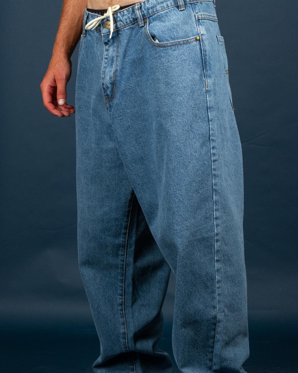 Butter Goods  - Santosuosso Denim Pants - Washed Indigo Pants Butter Goods   