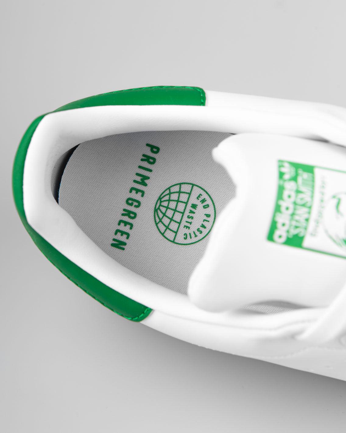 Adidas Originals - Stan Smith - White / White / Green Shoes Adidas Originals   