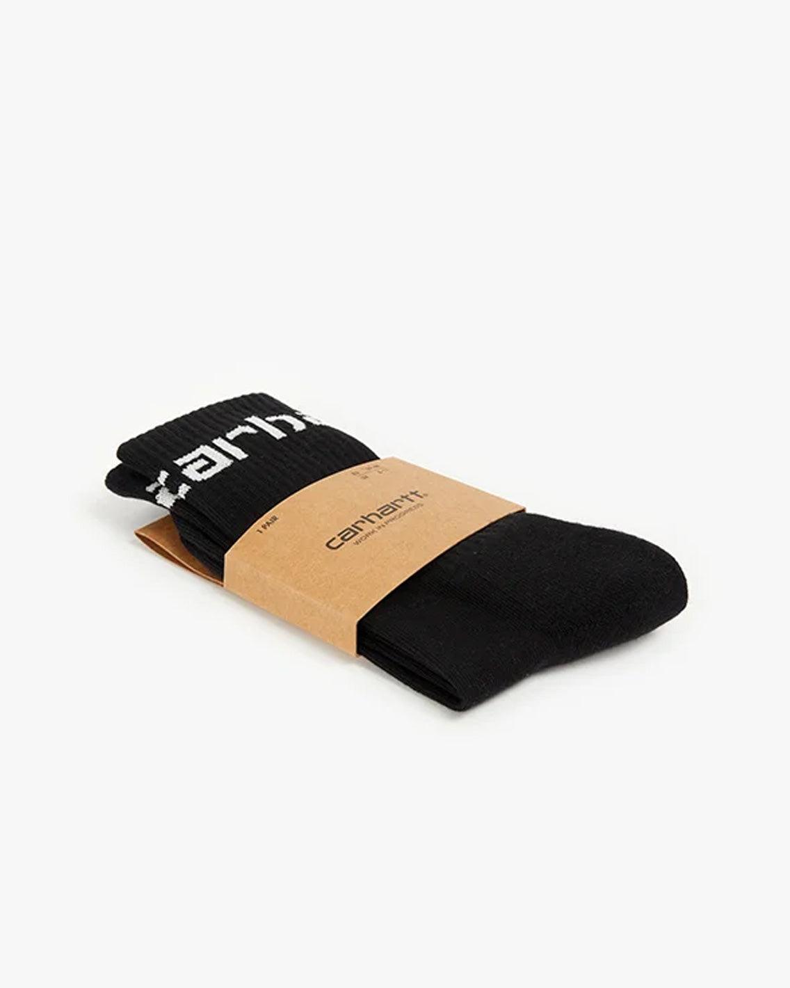 Carhartt WIP - Carhartt Socks - Black  / White Socks Carhartt   