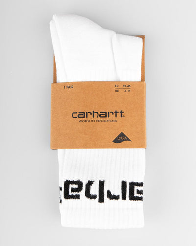 Carhartt WIP - Carhartt Socks - White / Black Socks Carhartt   