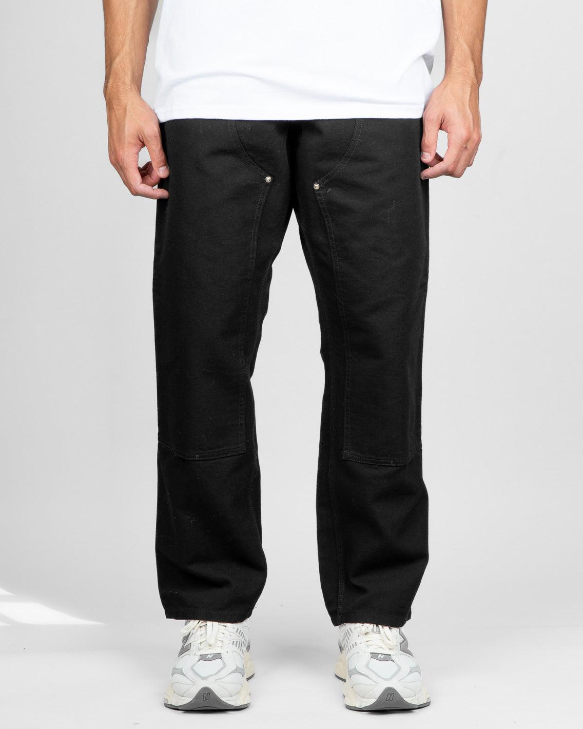 Carhartt - Double Knee Pant - Black Rinsed Pants Carhartt   