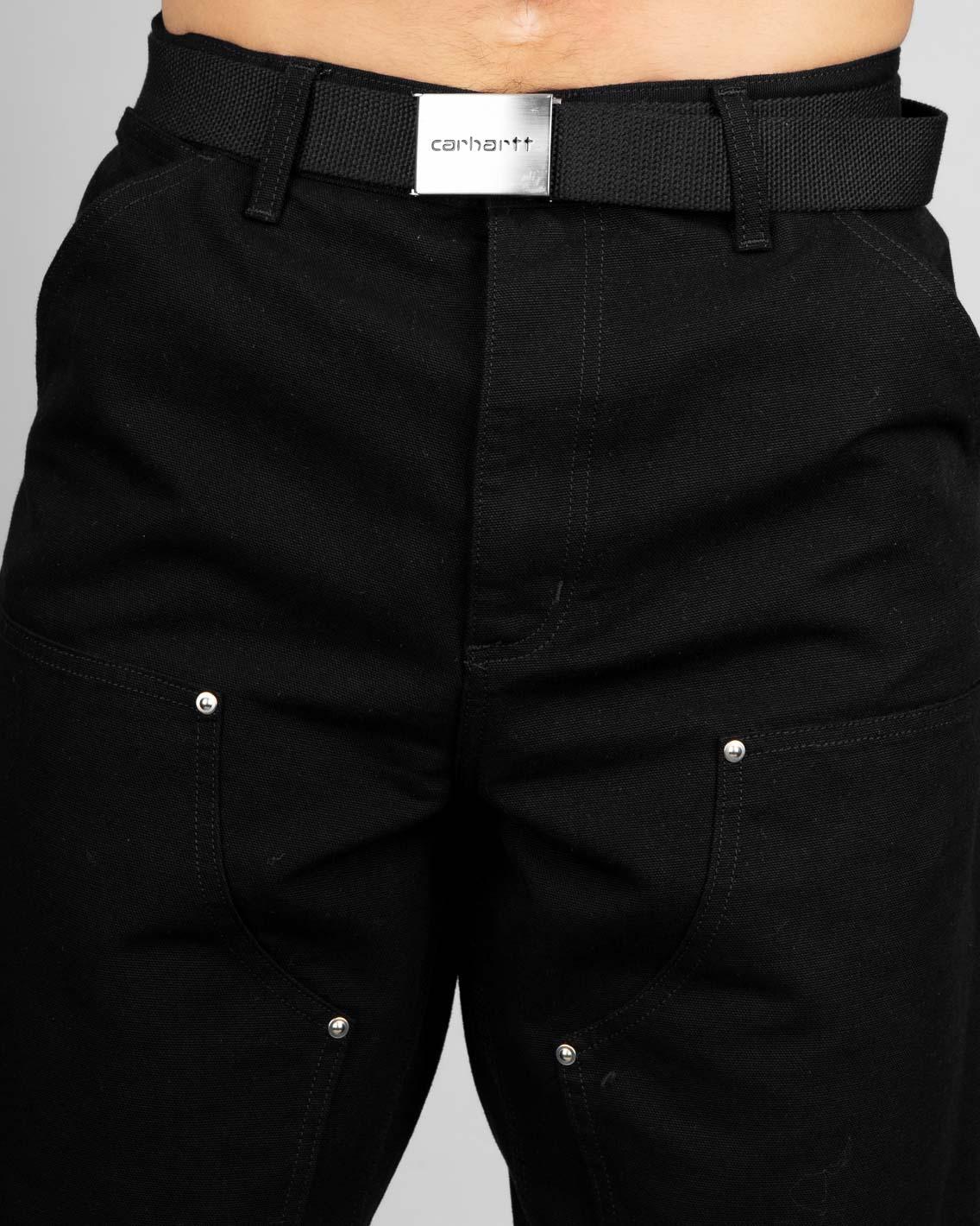 Carhartt - Double Knee Pant - Black Rinsed Pants Carhartt   