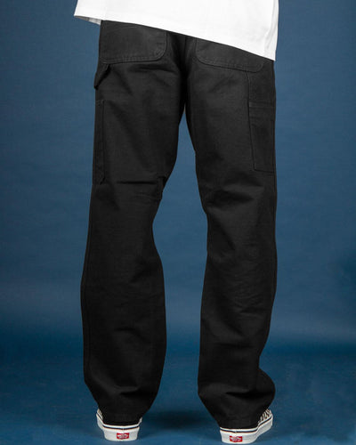 Carhartt WIP - Single Knee Pant - Black Rinsed Pants Carhartt