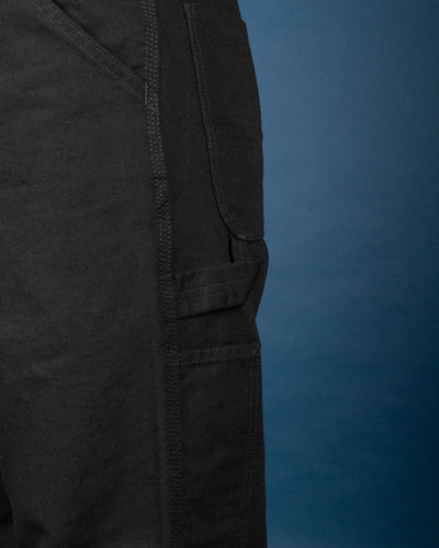 Carhartt WIP - Single Knee Pant - Black Rinsed Pants Carhartt