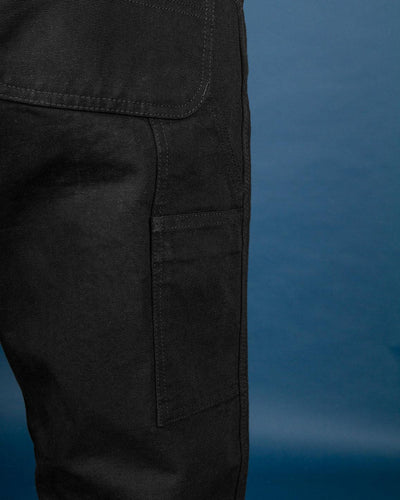 Carhartt WIP - Single Knee Pant - Black Rinsed Pants Carhartt