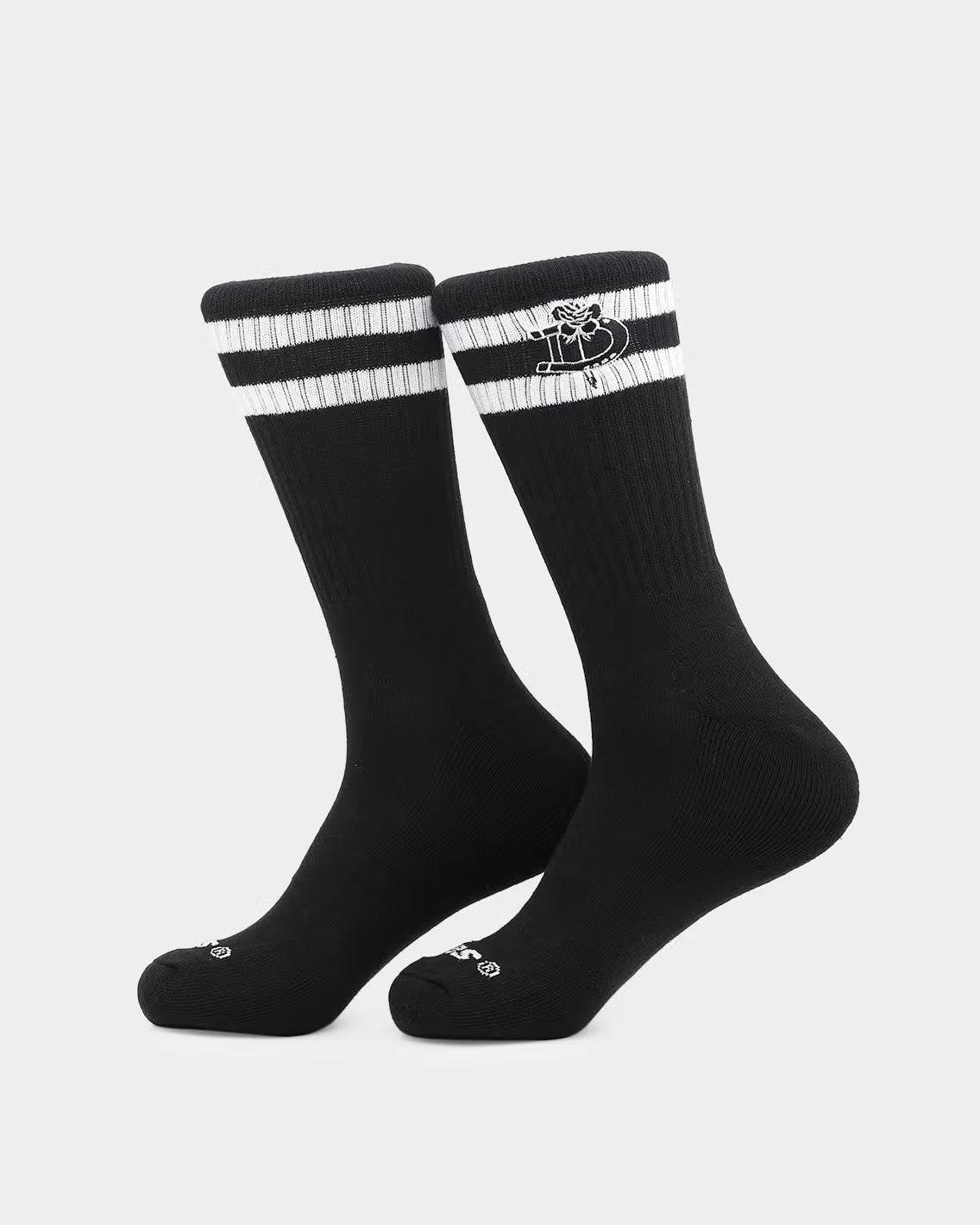 Dickies - Wired Sock 3 Pack - Black / White / Green Socks Dickies   