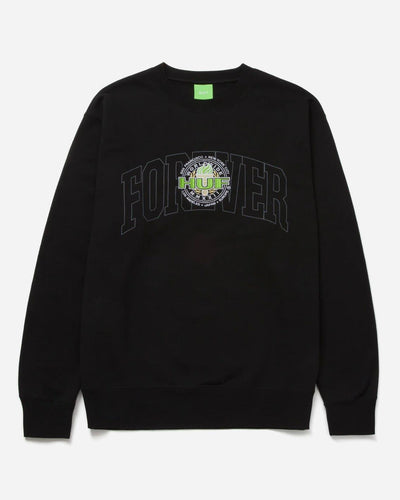 HUF - Forever Torch Crewneck - Black Crewneck HUF   