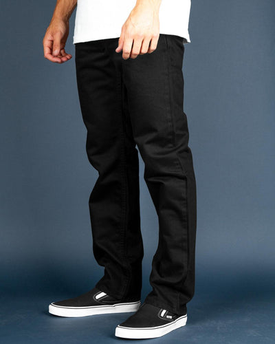 Levi's - 516 Straight - Black Rinse Pants Levi's   