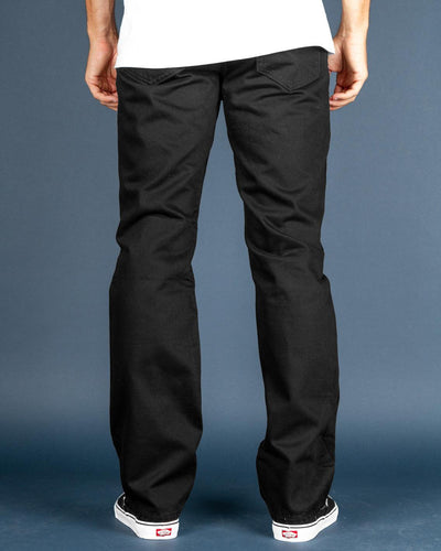 Levi's - 516 Straight - Black Rinse Pants Levi's   