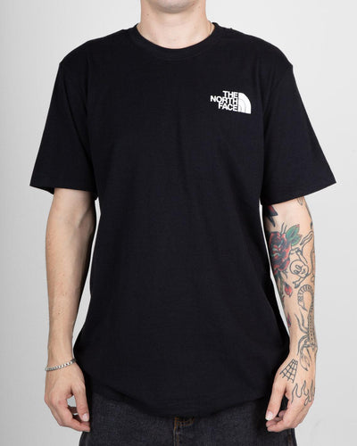 The North Face - Short Sleeve Box NSE Tee - TNF Black / TNF White T-Shirts The North Face   