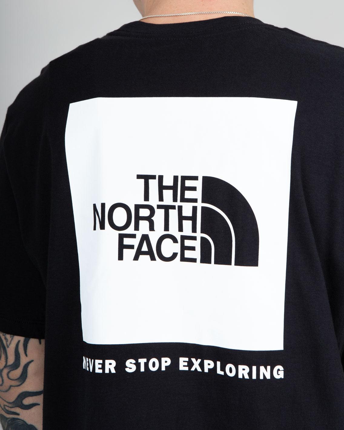 The North Face - Short Sleeve Box NSE Tee - TNF Black / TNF White T-Shirts The North Face   