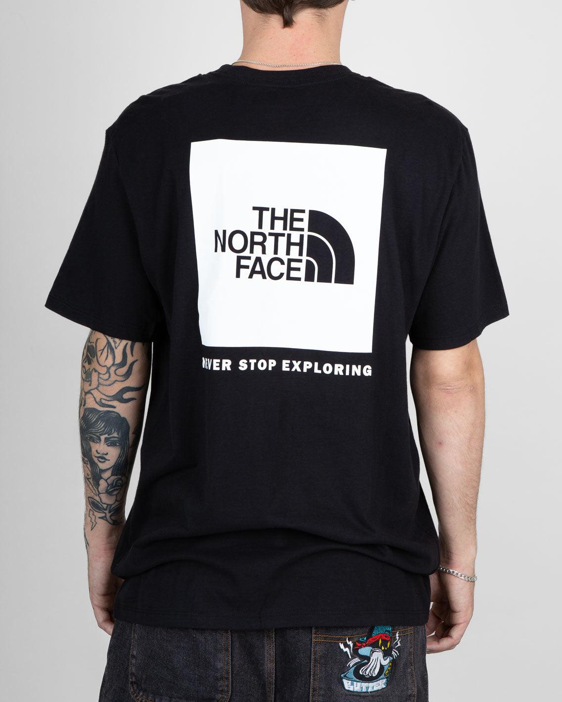 The North Face - Short Sleeve Box NSE Tee - TNF Black / TNF White T-Shirts The North Face   