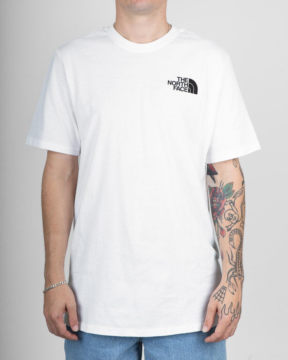 The North Face - Short Sleeve Box NSE Tee - TNF White / TNF Black T-Shirts The North Face   