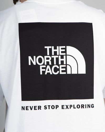 The North Face - Short Sleeve Box NSE Tee - TNF White / TNF Black T-Shirts The North Face   