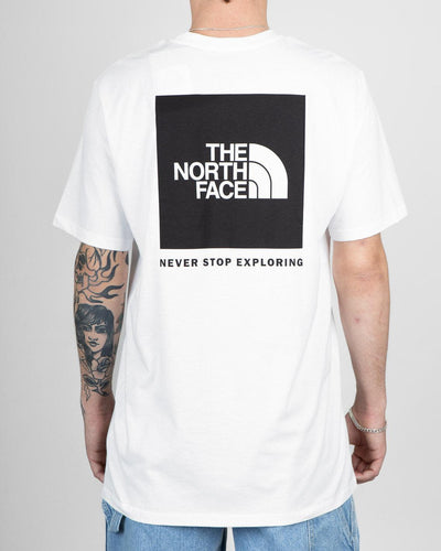 The North Face - Short Sleeve Box NSE Tee - TNF White / TNF Black T-Shirts The North Face   